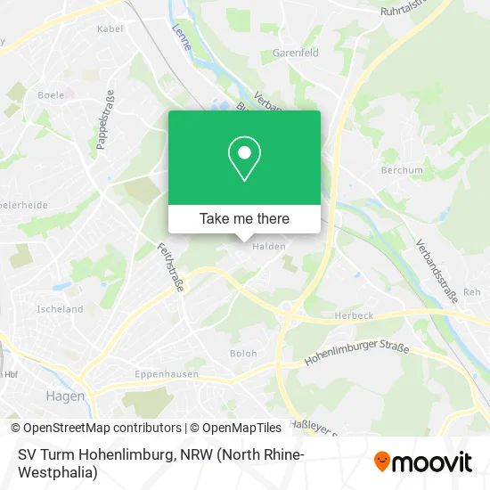 Карта SV Turm Hohenlimburg