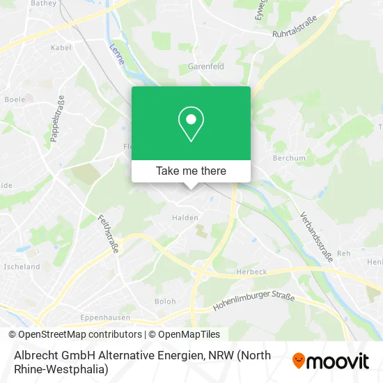 Карта Albrecht GmbH Alternative Energien