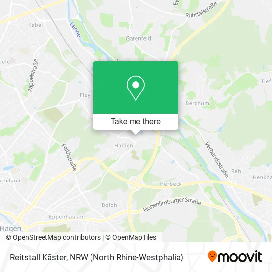 Карта Reitstall Kãster