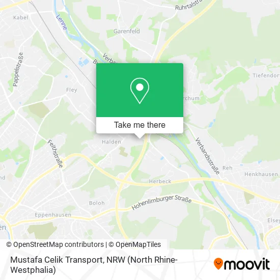 Карта Mustafa Celik Transport