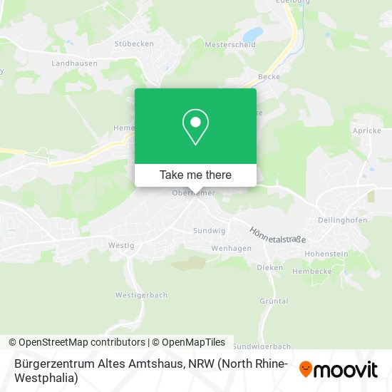Карта Bürgerzentrum Altes Amtshaus