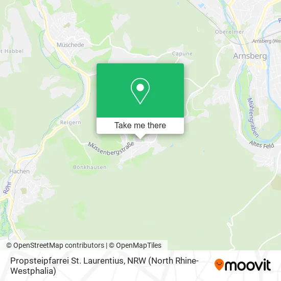 Карта Propsteipfarrei St. Laurentius