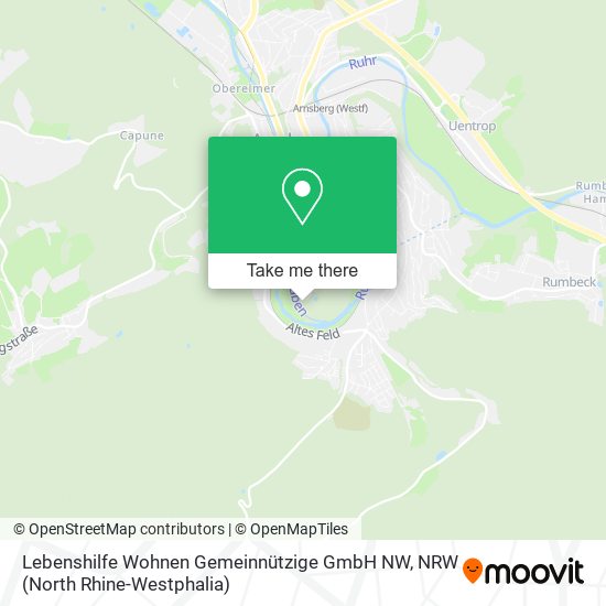 Lebenshilfe Wohnen Gemeinnützige GmbH NW map