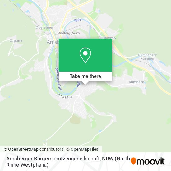 Arnsberger Bürgerschützengesellschaft map