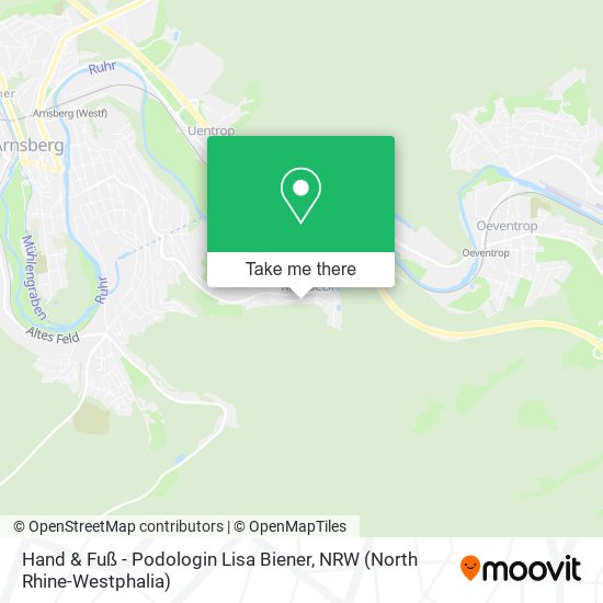 Hand & Fuß - Podologin Lisa Biener map