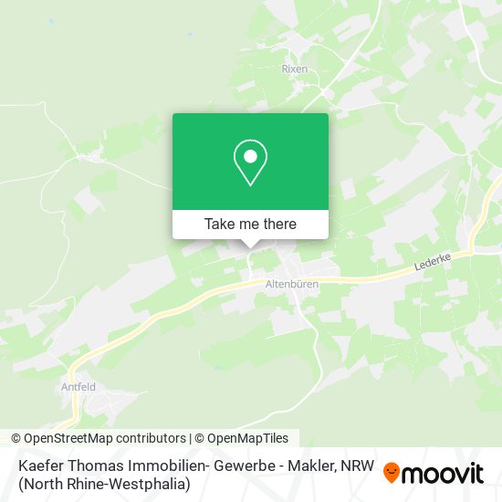 Kaefer Thomas Immobilien- Gewerbe - Makler map
