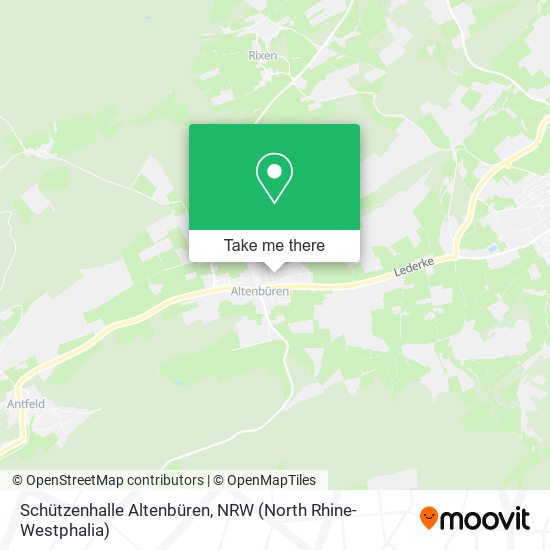 Schützenhalle Altenbüren map