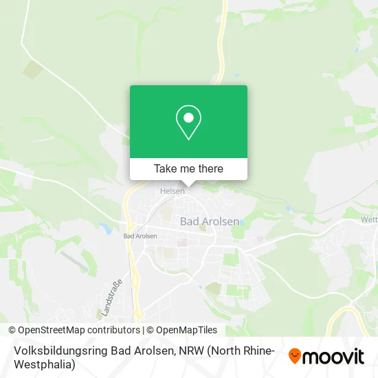 Volksbildungsring Bad Arolsen map