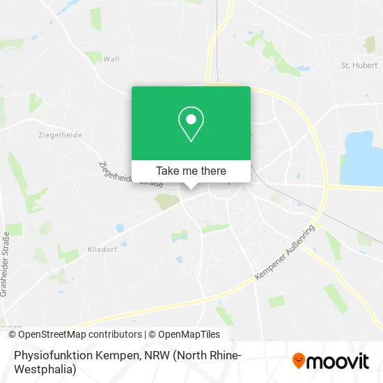 Карта Physiofunktion Kempen
