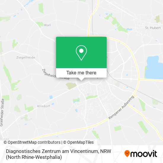 Diagnostisches Zentrum am Vincentinum map
