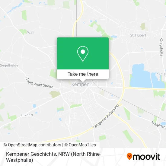 Kempener Geschichts map