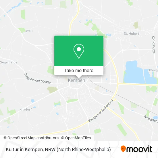 Карта Kultur in Kempen