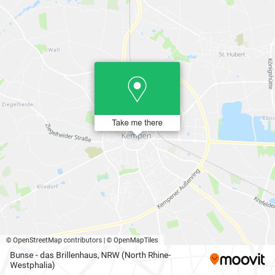 Bunse - das Brillenhaus map