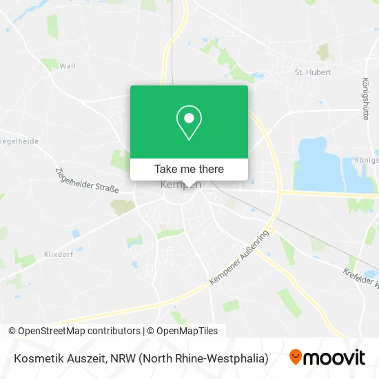 Карта Kosmetik Auszeit