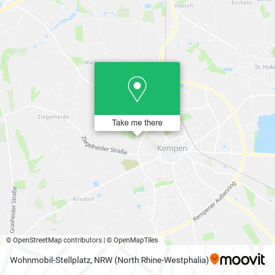 Wohnmobil-Stellplatz map