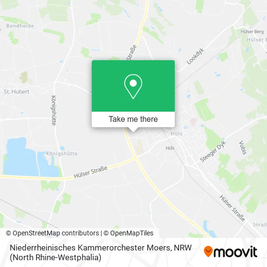 Карта Niederrheinisches Kammerorchester Moers