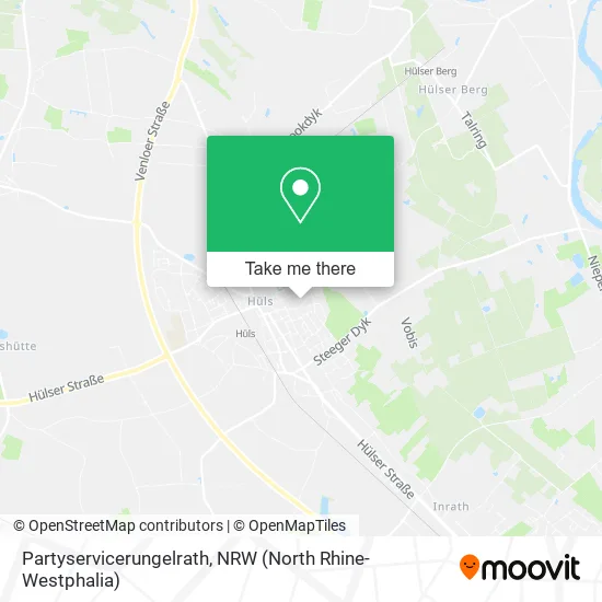 Карта Partyservicerungelrath