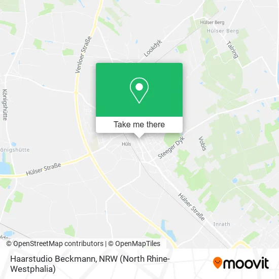 Карта Haarstudio Beckmann