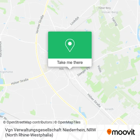 Карта Vgn Verwaltungsgesellschaft Niederrhein