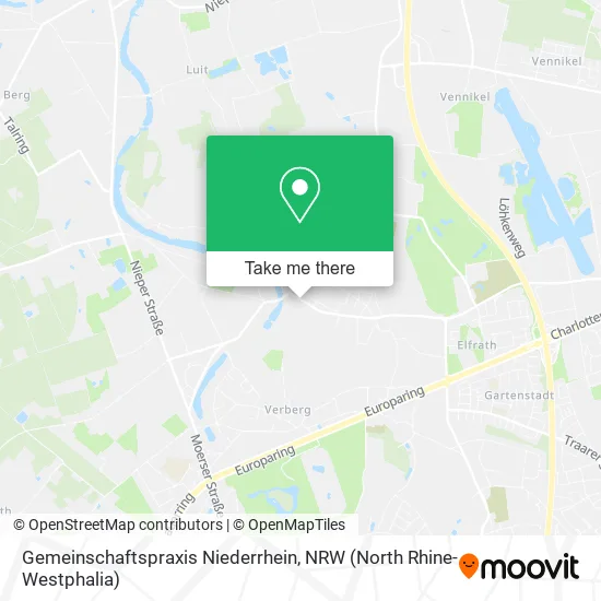 Карта Gemeinschaftspraxis Niederrhein