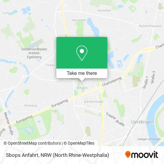 Карта Sbops Anfahrt