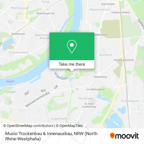 Карта Musio Trockenbau & Innenausbau