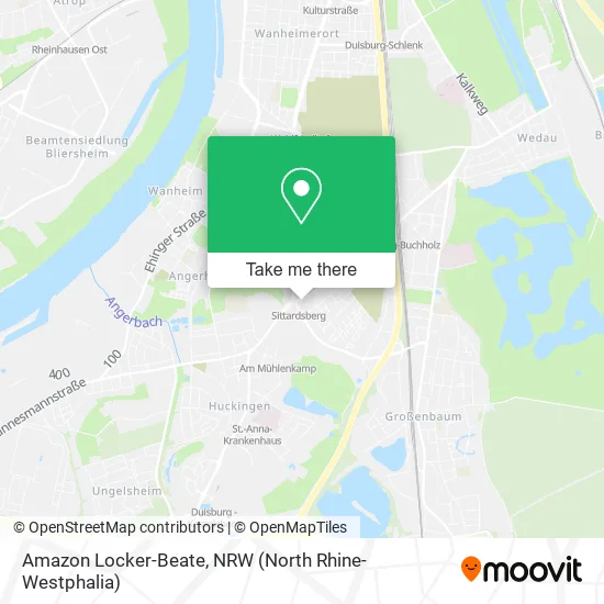 Карта Amazon Locker-Beate