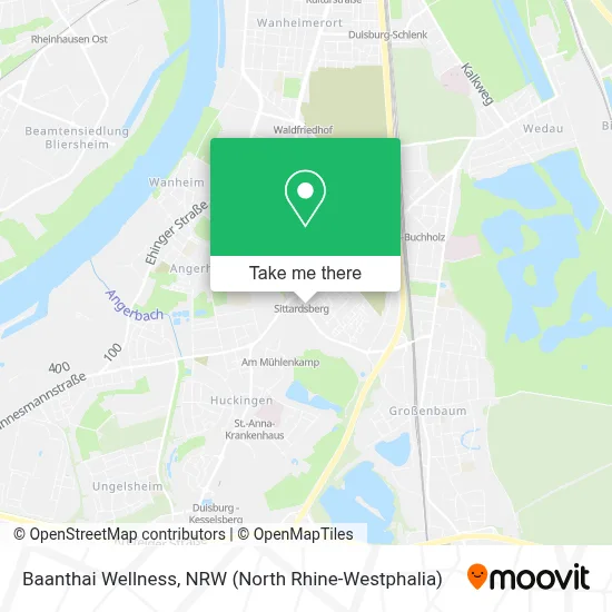 Baanthai Wellness map