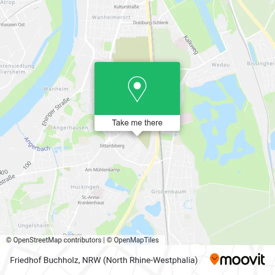 Friedhof Buchholz map