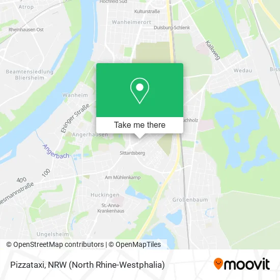 Карта Pizzataxi