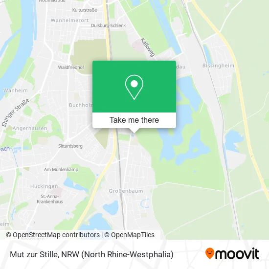 Карта Mut zur Stille