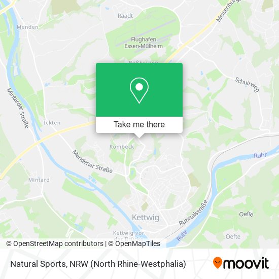 Natural Sports map