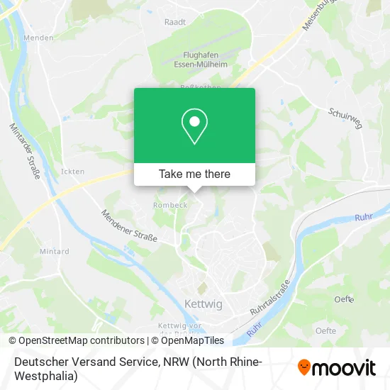 Карта Deutscher Versand Service