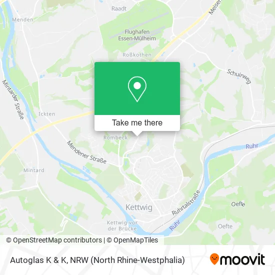 Карта Autoglas K & K