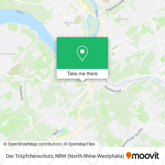 Карта Der Tröpfchenschutz