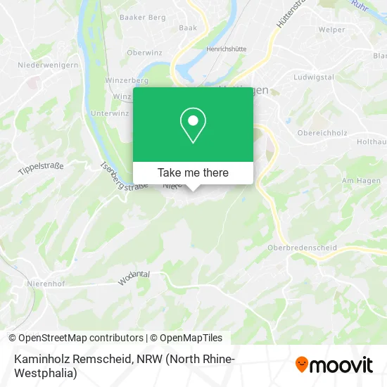 Карта Kaminholz Remscheid