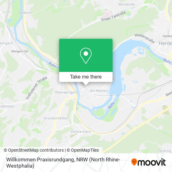 Willkommen Praxisrundgang map
