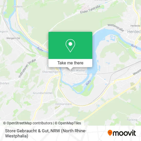 Карта Store Gebraucht & Gut