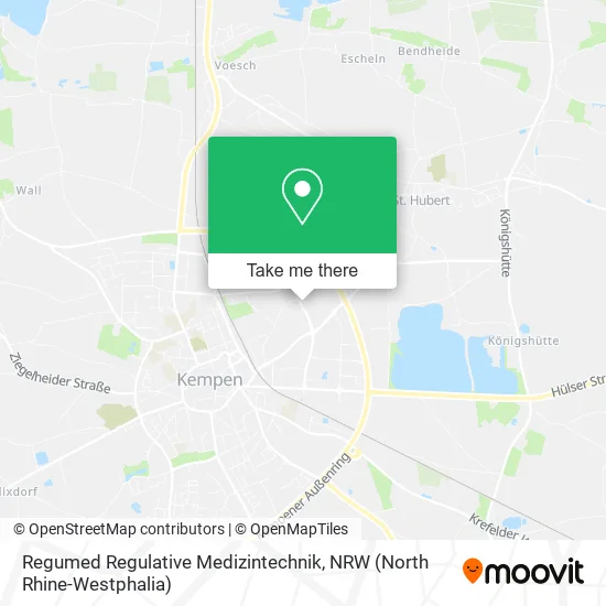 Карта Regumed Regulative Medizintechnik