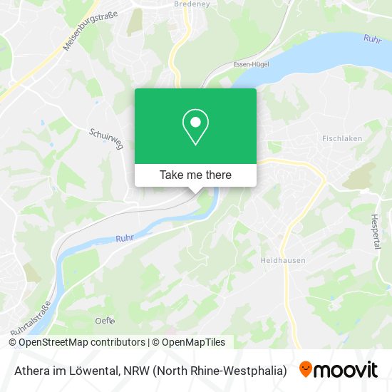 Athera im Löwental map