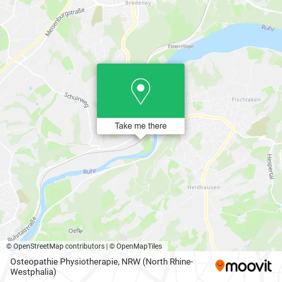 Карта Osteopathie Physiotherapie