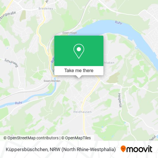 Küppersbüschchen map