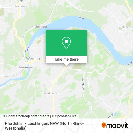 Карта Pferdeklinik Leichlingen