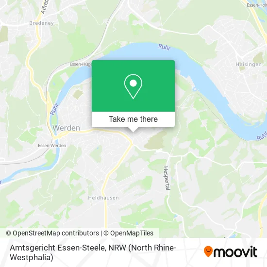 Карта Amtsgericht Essen-Steele