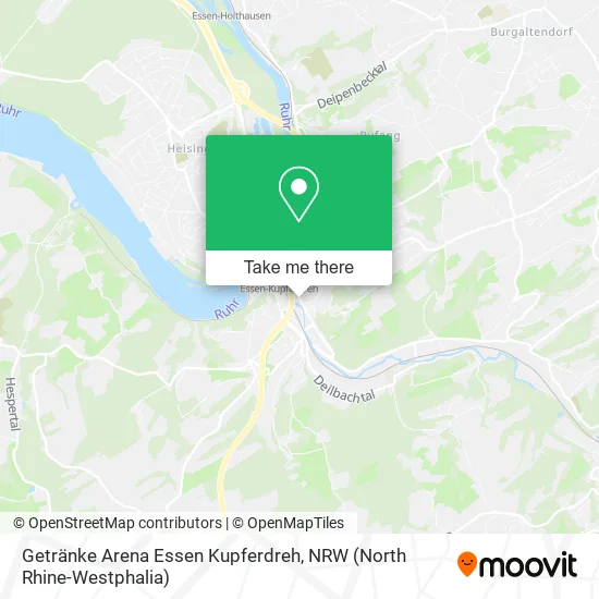 Карта Getränke Arena Essen Kupferdreh