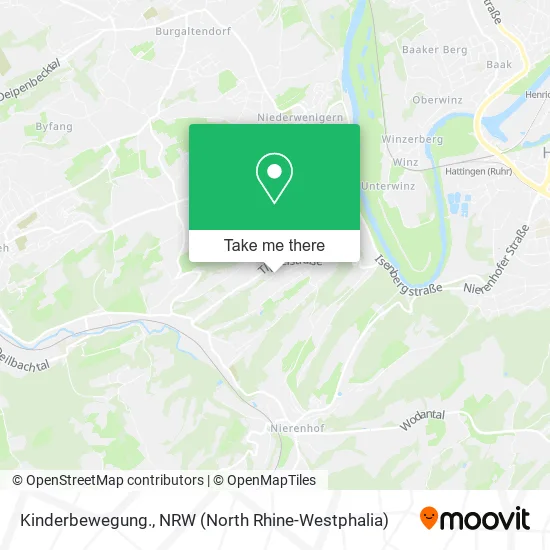 Карта Kinderbewegung.