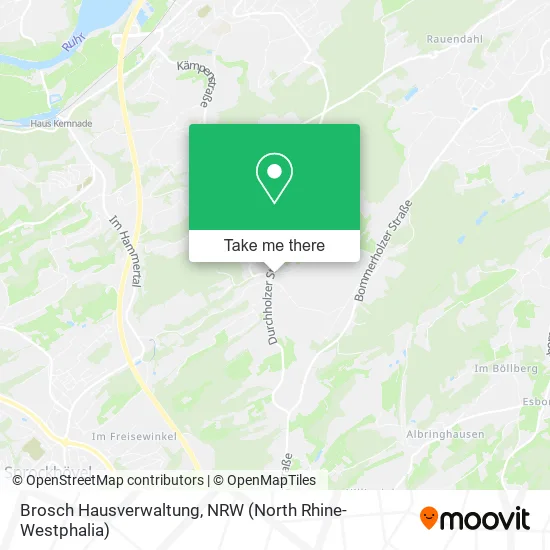 Карта Brosch Hausverwaltung
