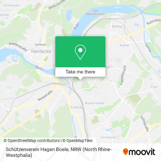 Schützenverein Hagen Boele map