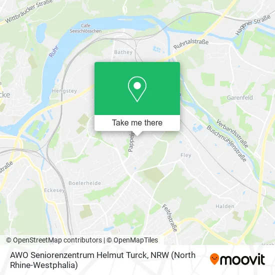 Карта AWO Seniorenzentrum Helmut Turck