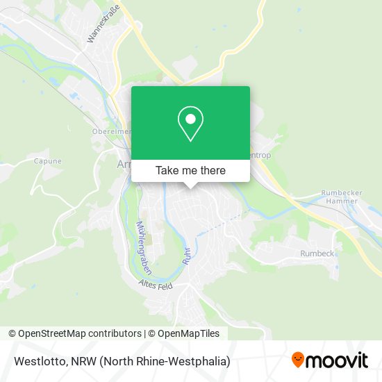 Westlotto map